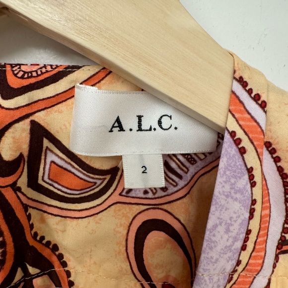 ALC Alexandria Midi dress, with a beautiful and sexy cut in the back. - Picture 4 of 7